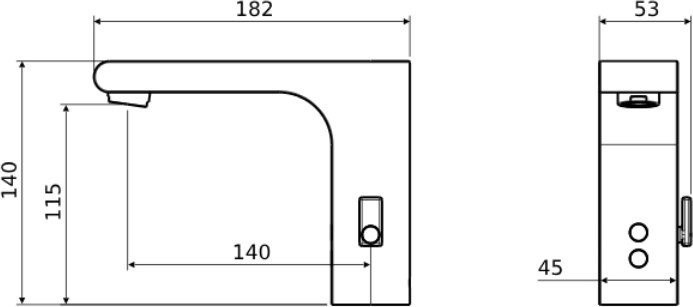 Смеситель Aquatek Лира AQ5410CR