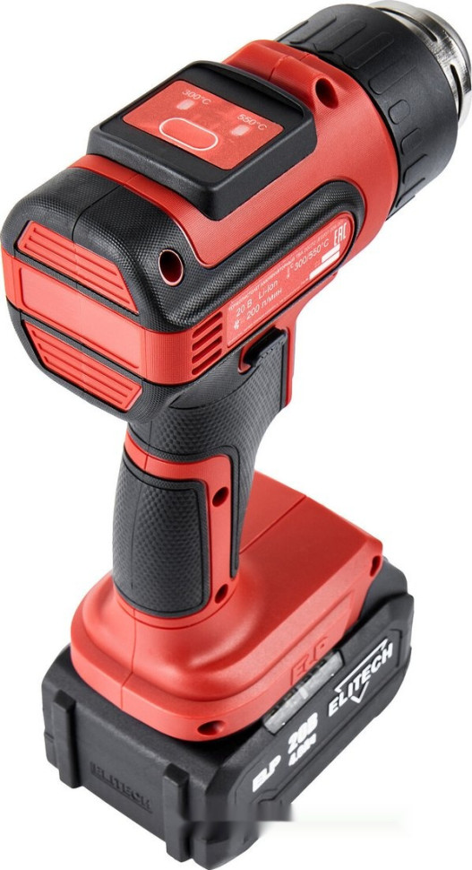 Промышленный фен Elitech ТВА 20СЛ5 (с 1-им АКБ, кейс)