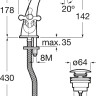 Смеситель Roca Carmen 5A3A4BC00