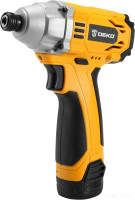 Deko SET 063-4107 (шуруповерт, винтоверт, 2 АКБ, кейс)