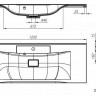 Умывальник BelBagno MARINO BB1200/450-LV-MR-PR
