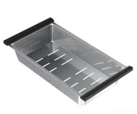 Кухонная мойка Ulgran Steel 50x45 (черная брашированная сталь)