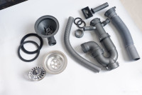 Кухонная мойка Ulgran Steel 50x45 (черная брашированная сталь)