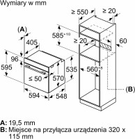 Духовой шкаф Bosch Serie 4 HBA514BS3