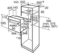 Духовой шкаф Bosch HBF154YS0
