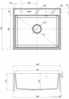 Кухонная мойка Deante Andante ZQN A103 (алебастровый)