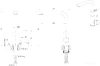 Смеситель Elleci S 01 G68 Bianco Titano