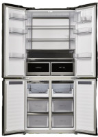 Четырёхдверный холодильник Maunfeld MFF190NFDSB