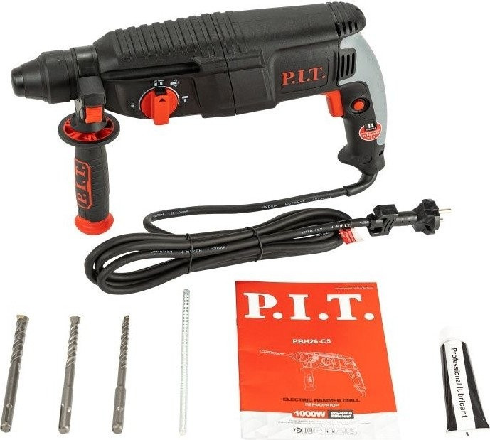 Перфоратор P.I.T. PBH26-C5 (кейс)