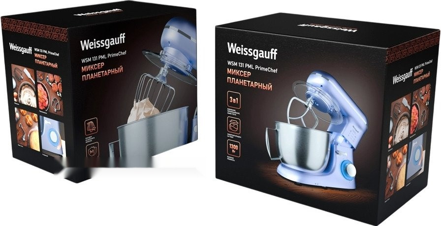 Кухонный комбайн Weissgauff WSM 131 PML Prime Chef