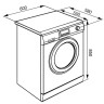 Сушильная машина Smeg LSF147E