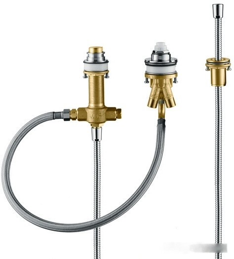 Смеситель Hansgrohe для смесителя на 3 отверстия на край ванны