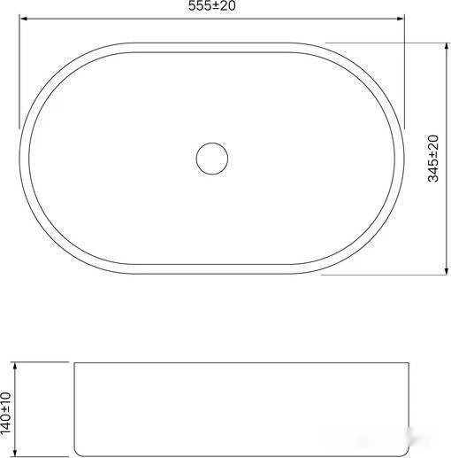 Умывальник IDDIS Ray RAYWS13i27