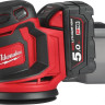 Шлифовальная машина Milwaukee M18 BOS125-502B 4933464229 (с 2-мя АКБ, сумка)