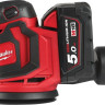Шлифовальная машина Milwaukee M18 BOS125-502B 4933464229 (с 2-мя АКБ, сумка)