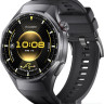 Умные часы Huawei Watch GT 6 Pro 46 мм (черный, с черным силиконовым ремешком, международная версия)