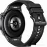 Умные часы Huawei Watch GT 6 Pro 46 мм (черный, с черным силиконовым ремешком, международная версия)
