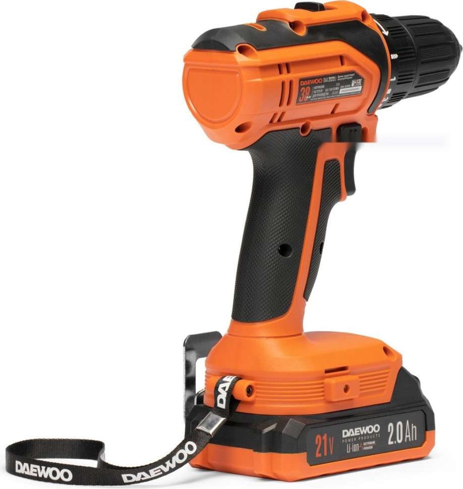Дрель-шуруповерт Daewoo Power DAA 2122Li Set (с 2-мя АКБ, кейс)