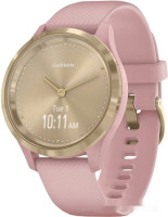 Гибридные умные часы Garmin Vivomove 3S (золотистый/розовый)
