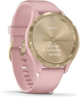 Гибридные умные часы Garmin Vivomove 3S (золотистый/розовый)