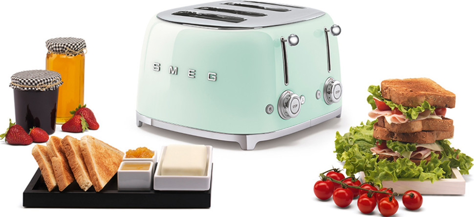 Тостер Smeg TSF03PGEU