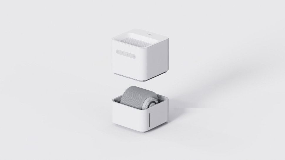 Увлажнитель воздуха SmartMi Evaporative Humidifier 3 Lite CJXJSQ06ZM (с евровилкой)