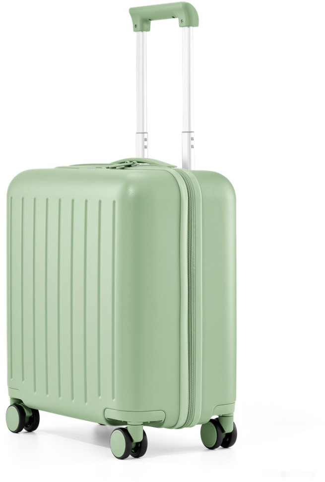 Чемодан-спиннер Ninetygo Lightweight Pudding Luggage 18" (зеленый)