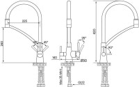 Смеситель Paulmark Siegen Si213111-BLM (черный)