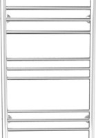 Полотенцесушитель Ростела Свирель D нижнее подключение 1&quot; 100 см