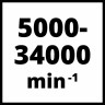 Гравер Einhell TE-MT 18/34 Li Solo 4419360 (без АКБ)