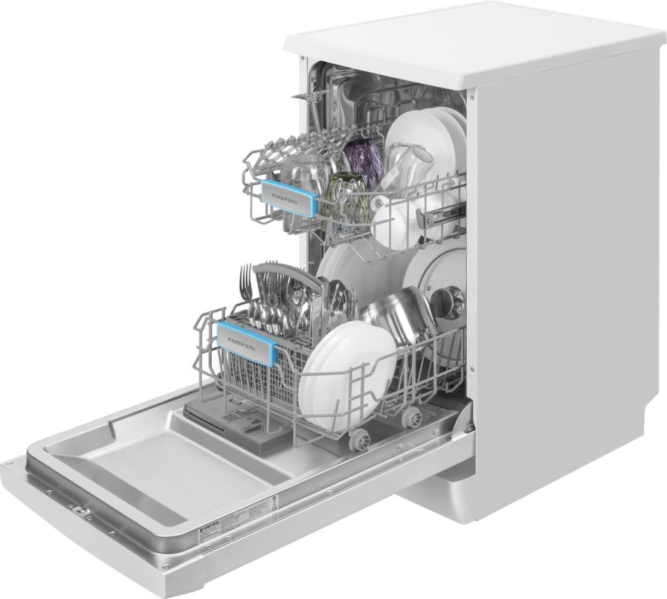 Посудомоечная машина Meferi MDW4562WH FS Light