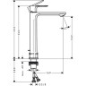 Смеситель Hansgrohe Rebris S 240 72580670