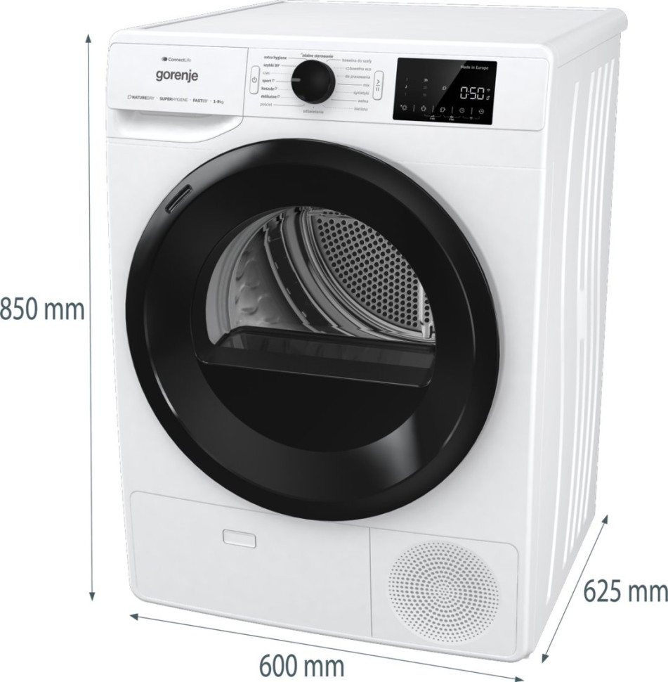 Сушильная машина Gorenje DPNE92GNLWIFI/PL