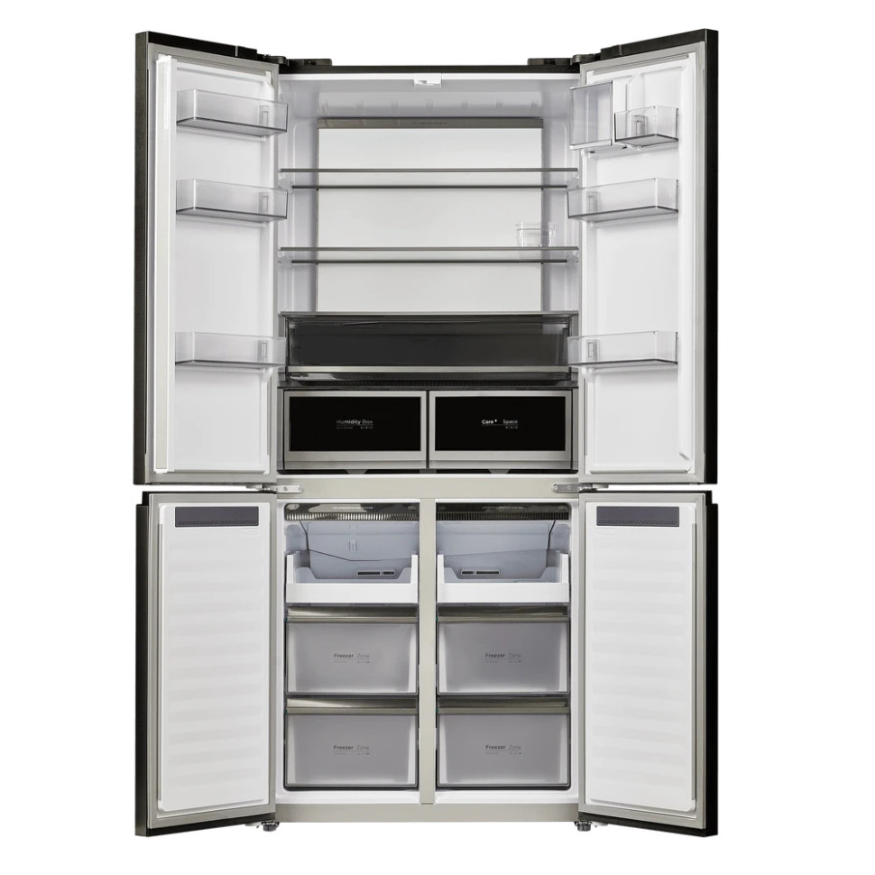 Четырёхдверный холодильник Maunfeld MFF190NFDBG