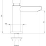Смеситель Deante Press BBH 028L