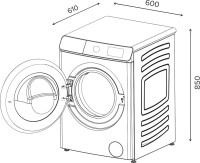 Стиральная машина LEX LWM12812WID