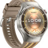 Умные часы Huawei Watch GT 6 Pro 46 мм (серебристый, с коричневым плетеным ремешком, международная версия)