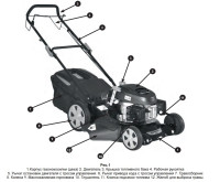 Бензиновая газонокосилка Champion LM5131