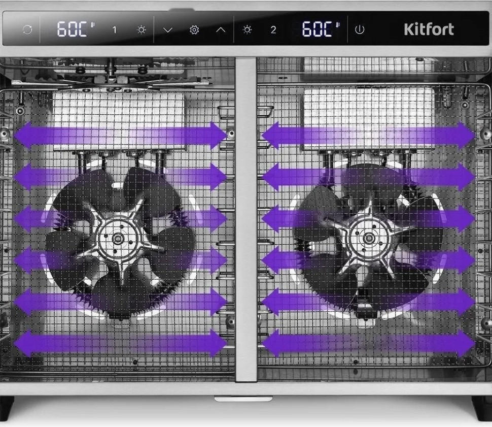 Сушилка для овощей и фруктов Kitfort KT-4936