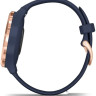 Гибридные умные часы Garmin Vivomove 3S (розовое золото/темно-синий)