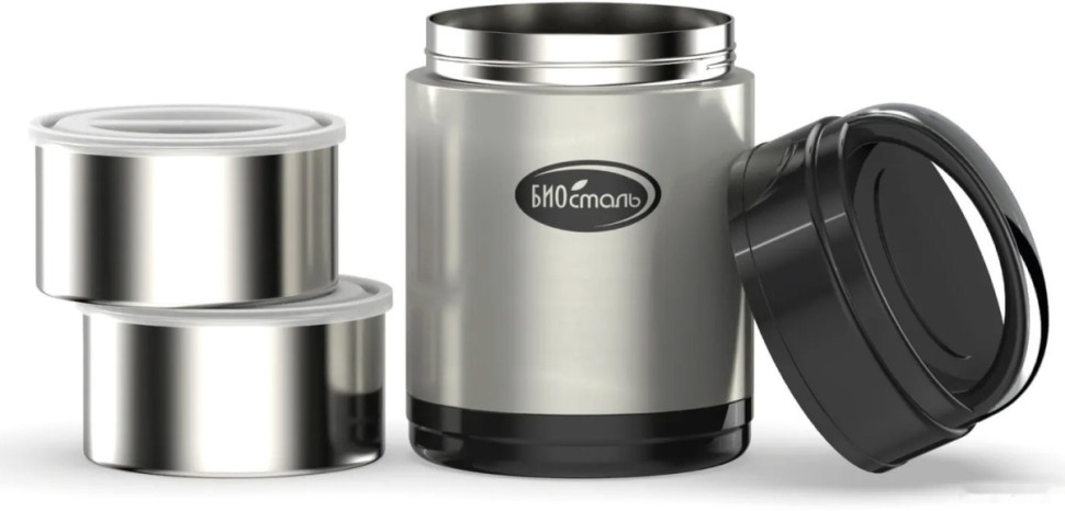 Термос для еды Биосталь NR-1800 Stainless Steel