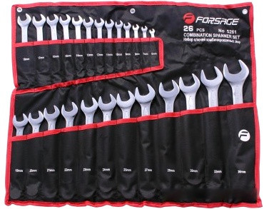 Набор ключей Forsage F-5261P(NEW) (26 предметов)