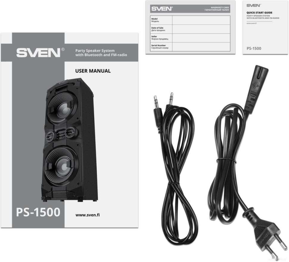 Колонка для вечеринок Sven PS-1500
