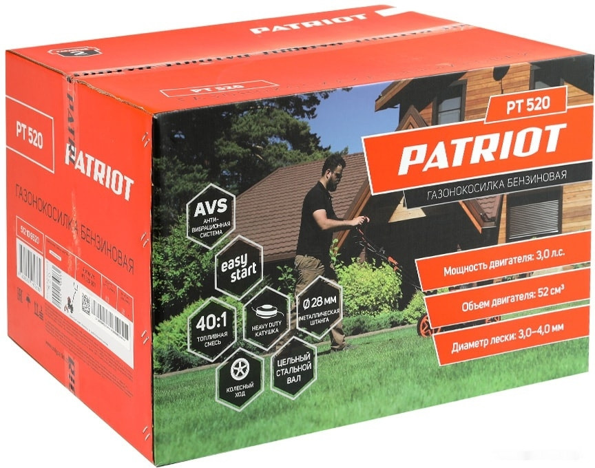 Колёсная газонокосилка Patriot PT 520