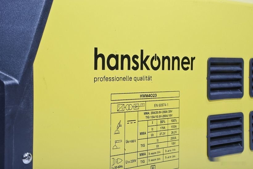 Сварочный инвертор Hanskonner HWM4023