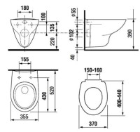 Унитаз Roca Mateo [346200000]