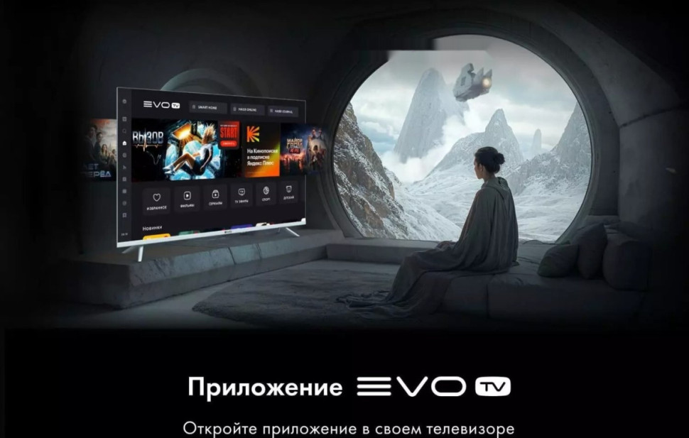 Телевизор Evo TV 24 White TD0051748RU