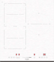 Варочная панель Hyundai HHI 4771 WG