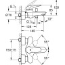 Смеситель Grohe Eurostyle 23726003