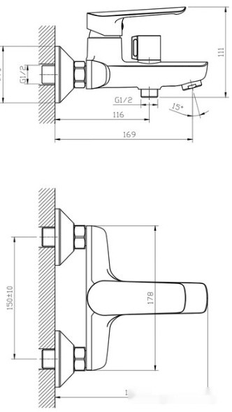 Смеситель ESKO Lagos LG 54